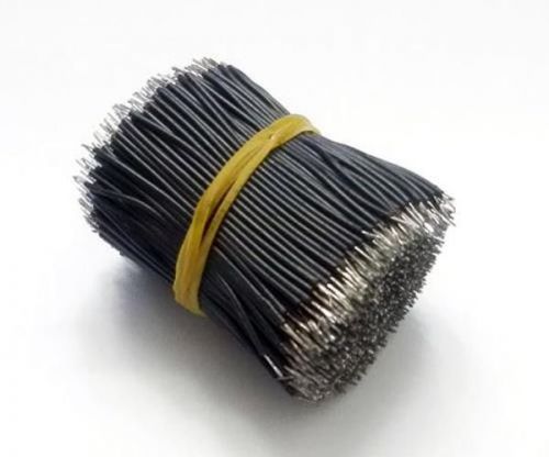 5000pcs electronic lead wire electrony lead wire 4cm black lw-01b for sale