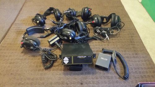 FireCom Headsets and Intercom Unit For Parts Only!