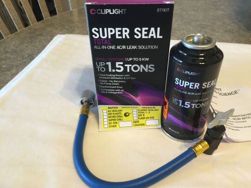 Cliplight super seal total all-in-one ac/r leak solution for sale
