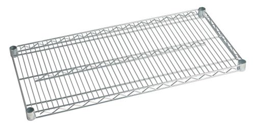 24&#034; Deep x 72&#034; Wide Individual Stainless Wire Shelf