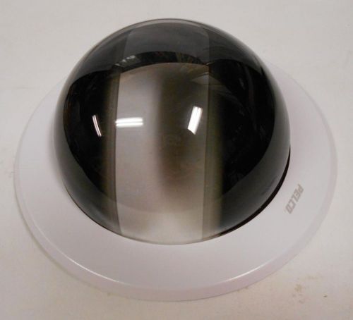 Pelco acrylic dome black opaque w/clear viewing window df8 series 80810011-1 n for sale
