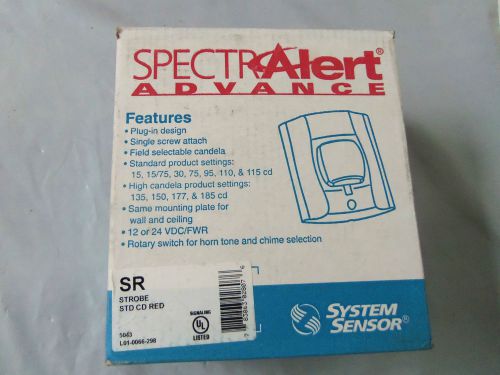 SPECTRALERT ADVANCE  SR  STROBE STD CD RED