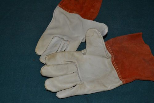 Mustang Leather Gloves Sewn with Kevlar Size L