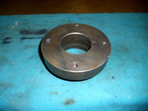 5&#034; diameter chuck mounting plate with l-00 mounting, from 12&#034; clausing lathe for sale