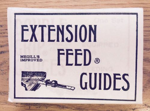 Letterpress Printing Gauge Pins Vintage Megill Extension Feed Guides