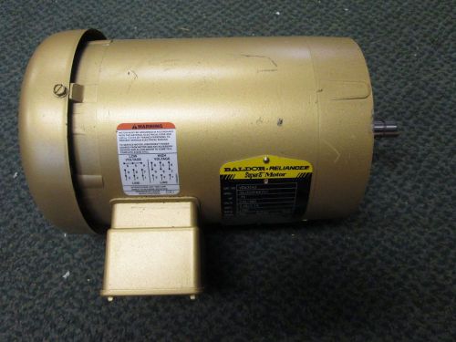 Baldor Super-E AC Motor VEM3542 0.75HP 1750RPM 230/460V 2.28/1.14A New Surplus