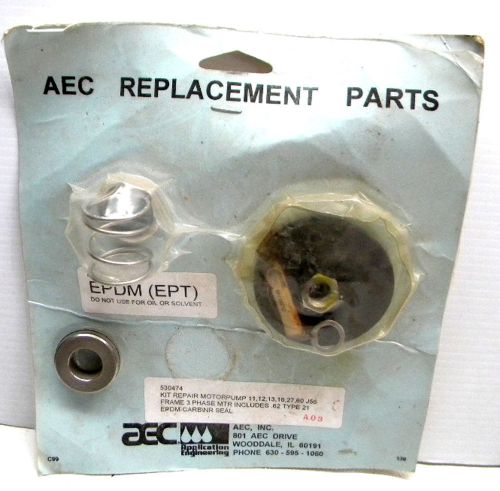 AEC WATER PUMP REPLACEMENT REPAIR PARTS MOTORPUMP EPDM