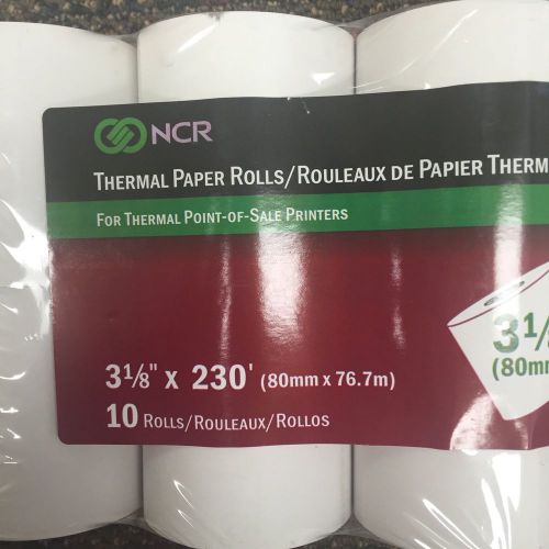 6 Rolls Of Thermal Receipt Printer Paper