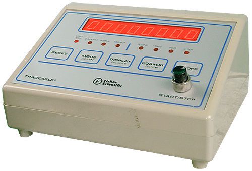 Fisher scientific traceable digital timer alarm w/power supply for sale