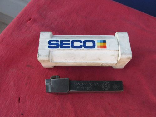 SECO Carboloy MWLNR-10-3A TRIGON Indexable Insert Tool Holder Made in USA