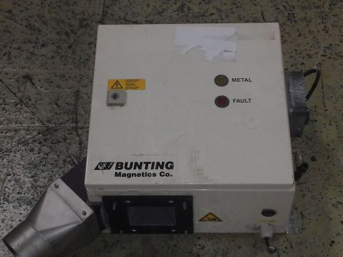 BUNTING MAGNETIC GRAVITY FREE-FALL STYLE METAL SEPERATOR HS9100 GREAT DEAL!