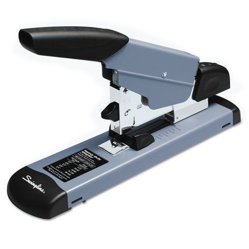 Heavy-duty stapler, 160-sheet capacity, black/gray for sale