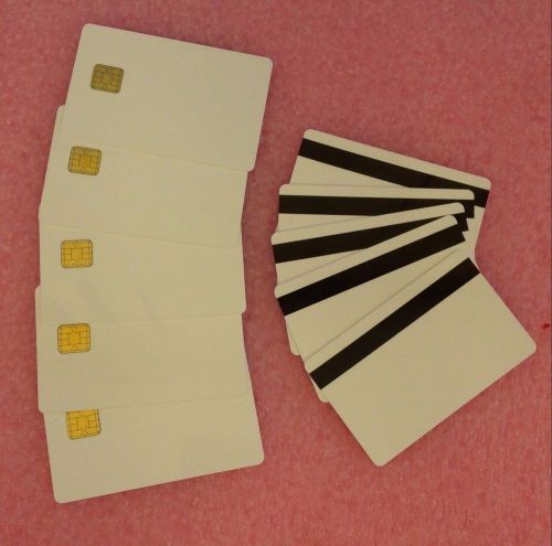 J2A040 Chip JAVA Smart Card w/ HiCo 2 Track Mag Stripe JCOP21 36K 10 PCS/LOT