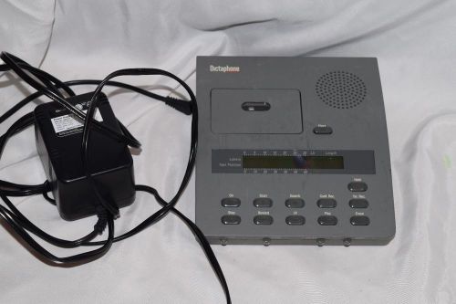 DICTAPHONE 3750, MICROCASSETTE VOICE PROCESSOR, PARTS, REPAIR with Adaptor