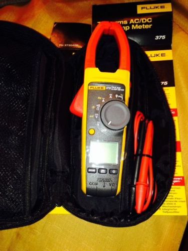 Fluke 375 True-RMS AC/DC Clamp Meter with Frequency Measurement
