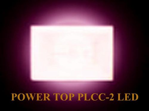 50pcs 1210 PLCC-2 3528 Power Top SMD SMT UV LED Lamp 800mcd **USA BASED**