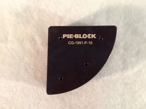 4-Place Pie Wedge for 20ml Scintillation Vial 28mmx60mm, Anozdized Black, 24mm