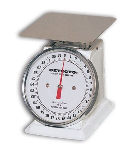 Detecto top loader 500 g x 2 g stainless steel 6 rotating dial pt-500srk new for sale
