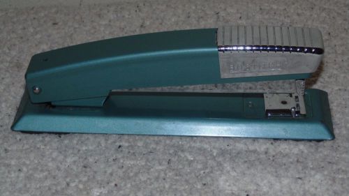 Vintage bostich b12 stapler light green retro office- us patent 2920324 excellet for sale