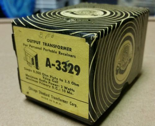 Stancor A-3329 Output Transformer Chicago Standard single ended tube champ