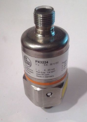 Ifm px3224 transmitter, 0-100psi, 9.6-32vdc for sale