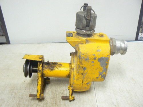 2&#034; MOPECO Div General Cable WP-125 Gas Motor V-Belt Driven Water Pump