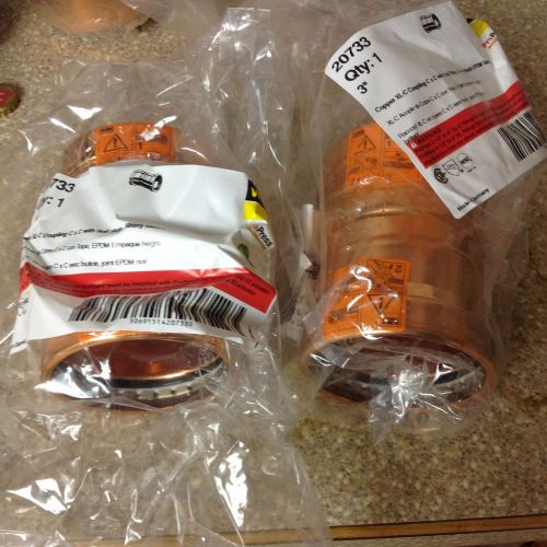Viega Propress XLC 20733   3&#034; coupling with stop 2 each