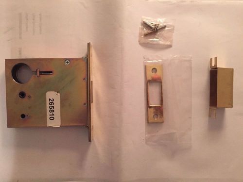 Accurate 9505 series deadlock (em release + thumbturn + cylinder) - brass for sale