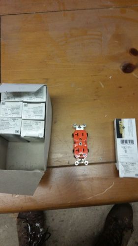 Leviton  hospital grade isolated ground receptacles (qty 7)  5362-ig for sale