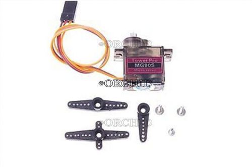 2pcs mg90s metal geared micro tower pro servo for boat car plane helicopter for sale