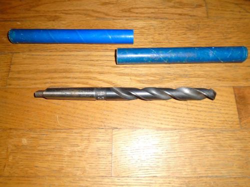 PTD Precision Twist Drill  11/16&#034; Metal drill bit USA w/Tube