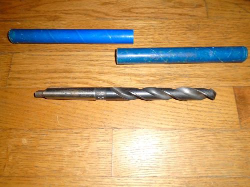 PTD Precision Twist Drill  11/16&#034; Metal drill bit USA w/Tube