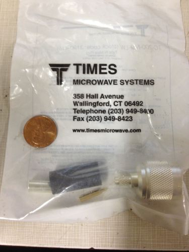 times microwave systems type N Male plug tc-200-nm-lw  stock code: 3190-415