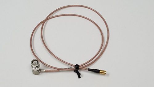 RF Coaxial Cable, BNC Male to SMB Female Straight Plug, 36&#034; lg.
