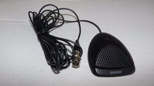 Shure MX391/O Small Omni Directional Condensor Boundary Microphone w/out Preamp