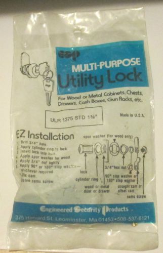 ESP - 1 3/8” Multi-Purpose Utility Lock for 3/4&#034; Hole - ULR 1375 - NEW