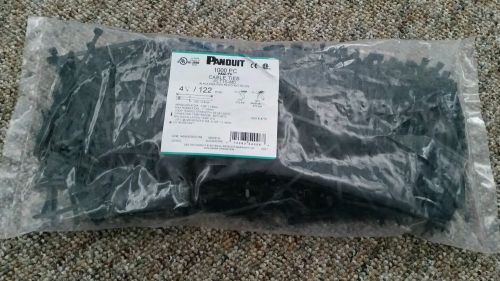 Panduit cable ties 1000 pc 4 7/8&#034; 122mm plt1s-mo