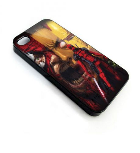 Deadpool superhero cover Smartphone iPhone 4,5,6 Samsung Galaxy