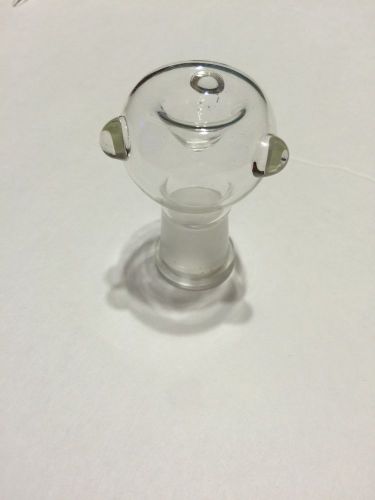 18mm Female - Clear Glass On Glass Slide