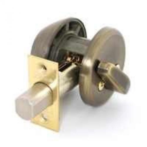 1-Cylinder Deadbolt K4 Antique Brss Schlage Doorknobs B60N609 043156228348