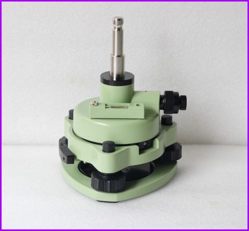 New swiss green tribrach &amp; adapter with optical plummet for total station prism for sale