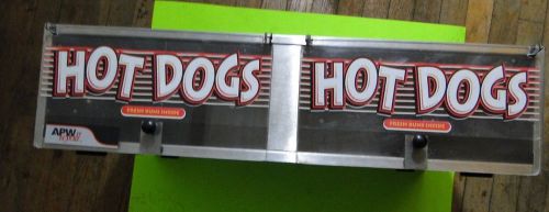 APW Wyott BC-31 Food Hot Dog Bun Box Storage Cabinet Tabletop Table Top Steel *