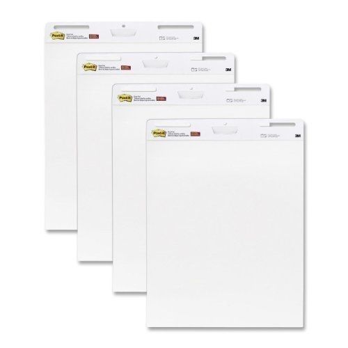 Post-it easel pad, 25 x 30-inches, white, 30-sheets...new item free usa shipping for sale