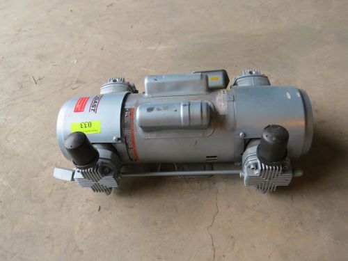 GAST VACUUM  PUMP 220V MODEL# 7JED-70TA-M750X (#965)