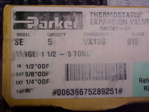 Parker thermostatic expansion valve   zb-191 for sale