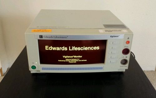 Edwards Lifesciences Vigilance Monitor- Very Nice!!