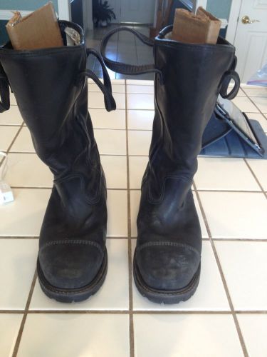 Thorogood, Turnout Boots, Leather Turnout Boots, Safety Boots, Steel Toe &amp; Shank