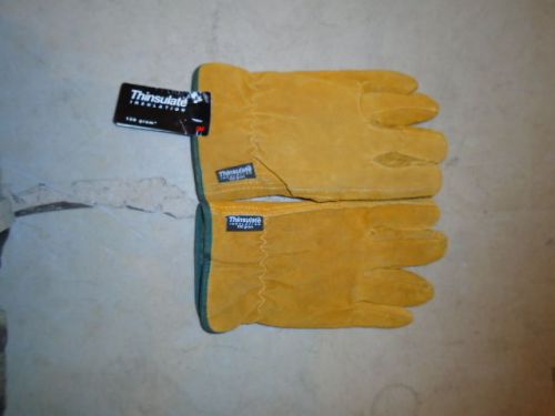 3M THINSULATE INSULATION GLOVES SZ:MED W/ GREEN EDGED LINING 1 PACK OF 12