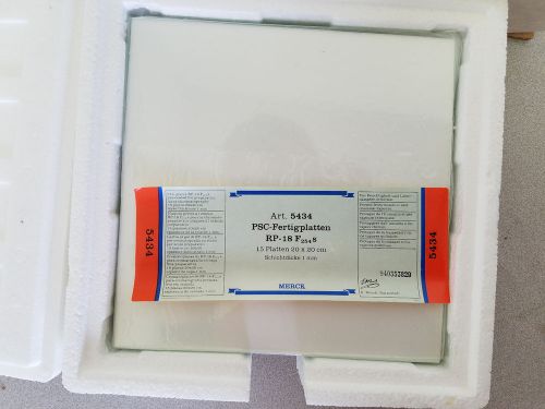 Merck Prep Plates RP-18 15 pieces of 20 x 20 cm x 1 mm