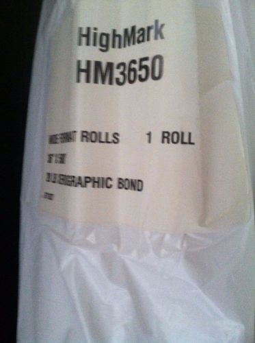 HIGHMARK HM3650 XEROGRAPHIC BOND 36&#034; X 500 &#039;